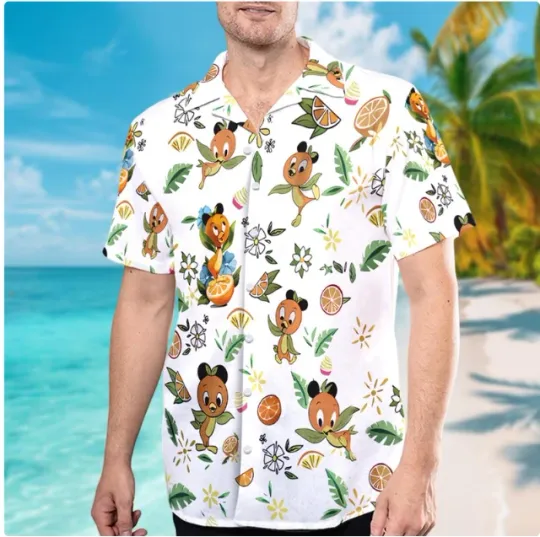 Discover Orange Bird  3D HAWAII SHIRT HALLOWEEN GIFT CHRISTMAS GIFT