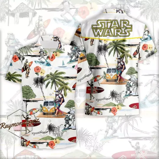Discover Halloween Stormtrooper Starr Warss 3D HAWAII SHIRT Best Price All Over Print