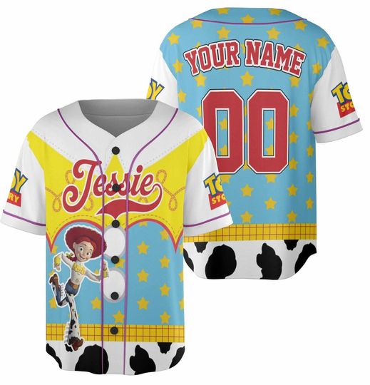 Discover Custom toy stories Baseball Jersey, Birthday Gift
