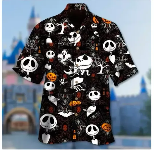 Discover Jackk Skellingtonn Halloween 3D HAWAII SHIRT HALLOWEEN GIFT CHRISTMAS GIFT
