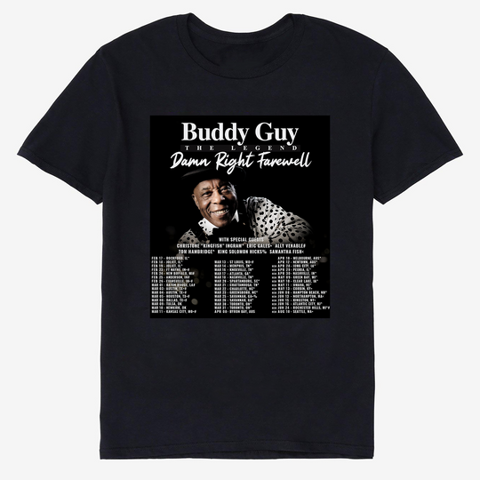 Discover Buddy Guy The Legend Shirt, Buddy Guy Tour Concert 2023 Shirt B
