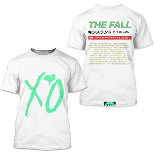 Discover Weeknds 2013 Kissland Tour T Shirt
