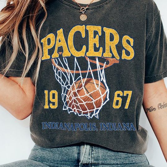 Discover Indiana Basketball Vintage , Pacers 90s Basketball shirt