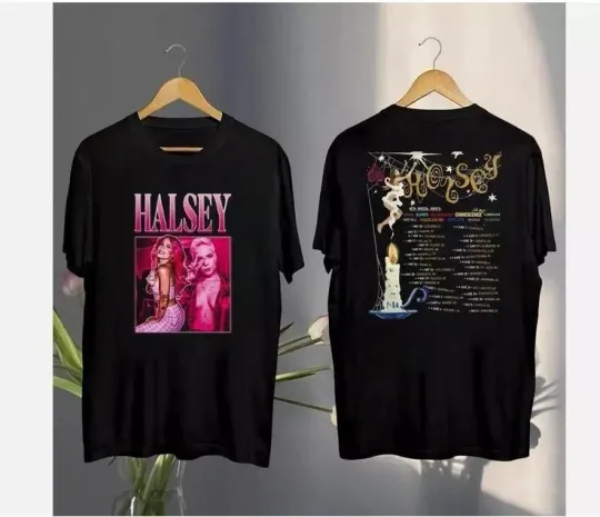 Discover Halsey Concert Graphic Tee  Halsey For My Last Trick The Tour 2025 Shirt