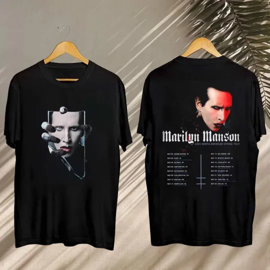 Discover 2025 Marilyn Manson Shirt