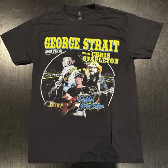 Discover Chris Stapleton King of Country Tour Stadium 2025 TShirt S