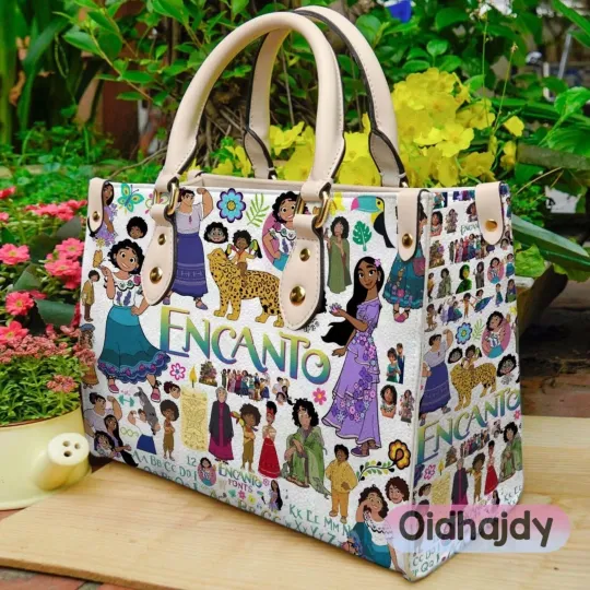 Discover Mirabel Madrigal Leather Handbag, encantoo Cartoon Lovers Gift Bag