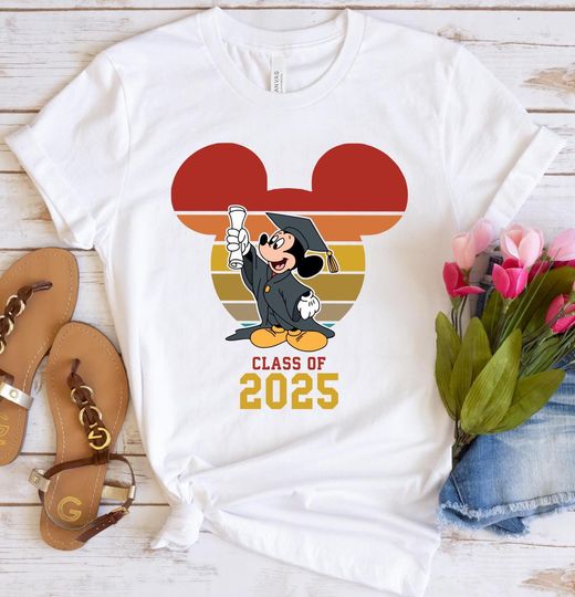 Discover Disneyyy Graduation Shirt, Disneyyy 2025 Graduation Shirt, Disneyyy Senior Shirt