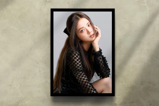 Discover Jisoo Blackpink Poster – Instant Kpop Digital Portrait Wall Art