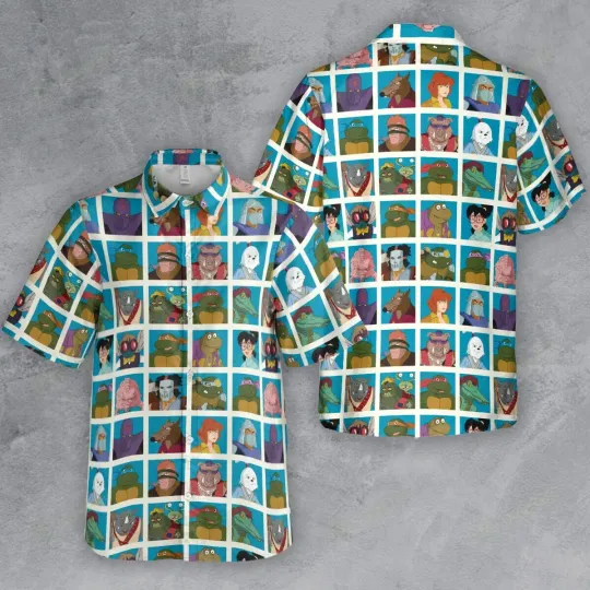 Discover Teenage Mutant Ninja Turtles Hawaiian Button Down Shirt