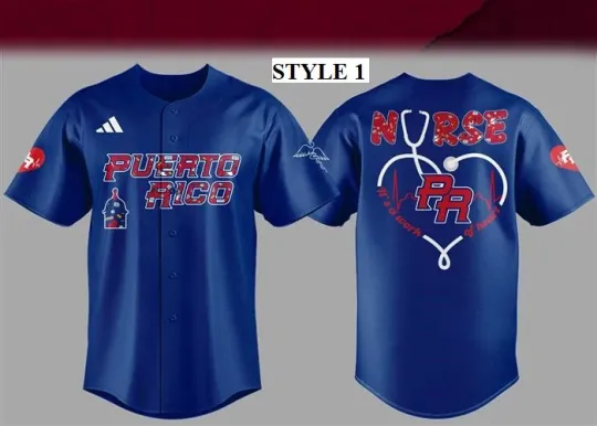 Discover Puerto Rico Nurse Night Appreciation Baseball Jersey