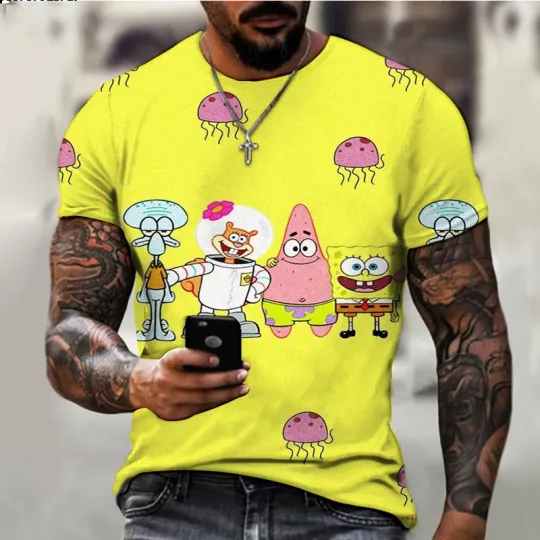 Discover Summer Cartoon 3D T-Shirt