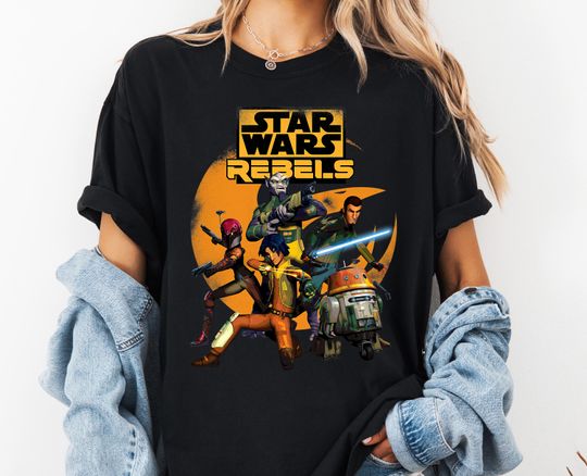 Discover Starr Warss Rebels The Good Guys T-Shirt, Starr Warss Fan Gift Tee