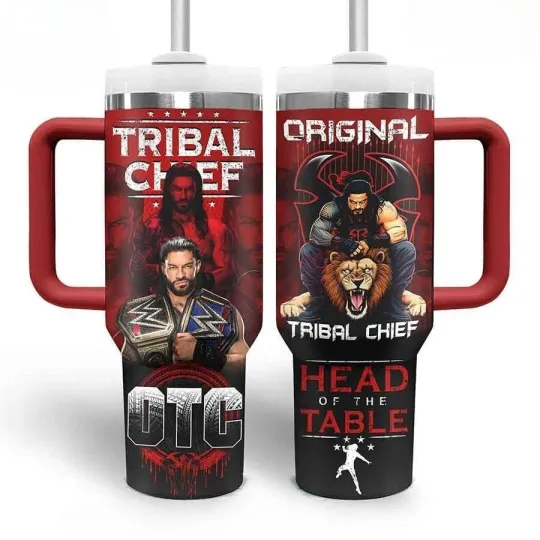 Discover Roman Reigns Tribal Chief Head Of The Table Stanley Tumbler