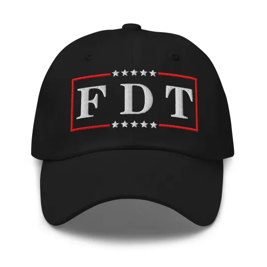 Discover FDT hat Foxtrot Delta Tango hat Embroidered anti Trump hat FDT cap