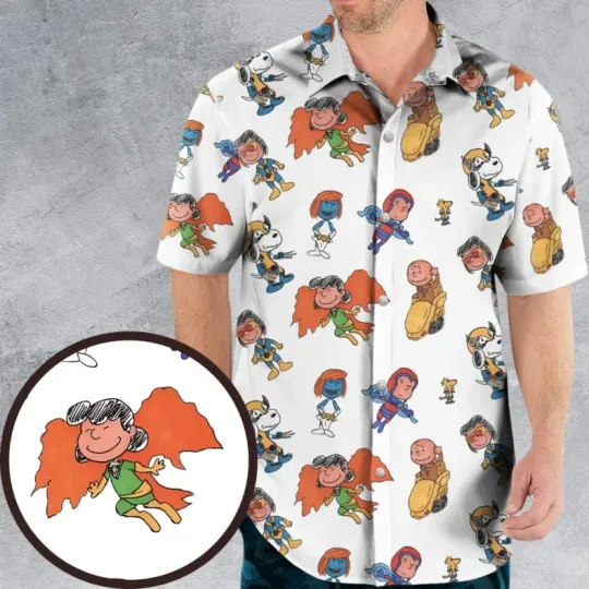 Discover Super Squadd X-Peanutss Hawaiian Shirt, Button Down Shirt
