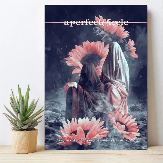 Discover A Perfect Circle May 10 Tour Art Concert Poster, PNC Music Show Wall Decor
