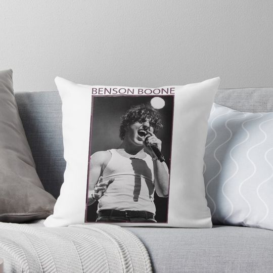 Discover BENSON BOONE Throw Pillow, Gift for Fans