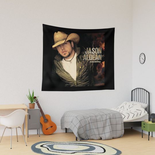 Discover Jason Aldean relentless Tapestry