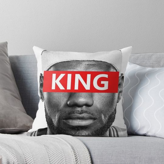 Discover LeBron James - King     Pillow