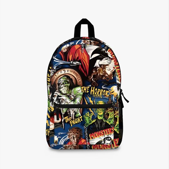 Discover Classic Movie Monsters Backpack. Horror Movie Backpack
