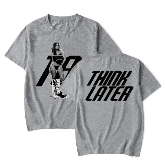 Discover 2 sides shirt Tate McRae GRAY T-shirt UNISEX All sizes 1F1851