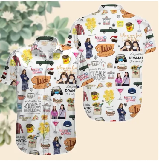 Discover Gilmore Girls 3D HAWAII SHIRT HALLOWEEN GIFT CHRISTMAS GIFT