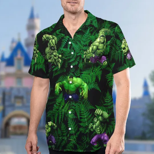 Discover Hulk Superhero 3D HAWAII SHIRT All Over Print Father Day Gift