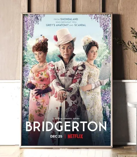 Discover Bridgerton Movie Poster, Wall Decor