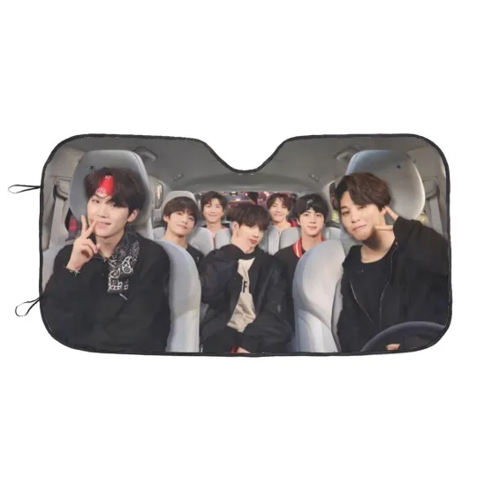 Discover BTS OT7 with Jimin driving