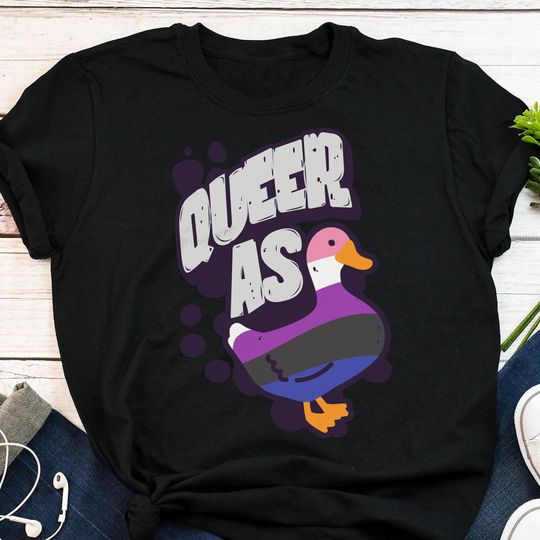 Discover Genderfluid Pride Shirt, Non Binary Pride Gift, LGBT T-shirt, Gender Fluid Flag Tee