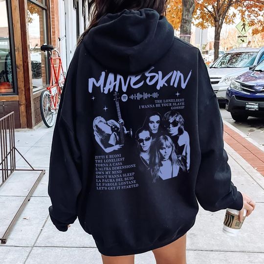 Discover Maneskin Hoodie, Maneskin Rock Hoodie