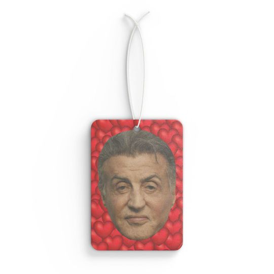 Discover Sylvester Stallone Car Air Freshener, Air Freshener for Car with Funny Face