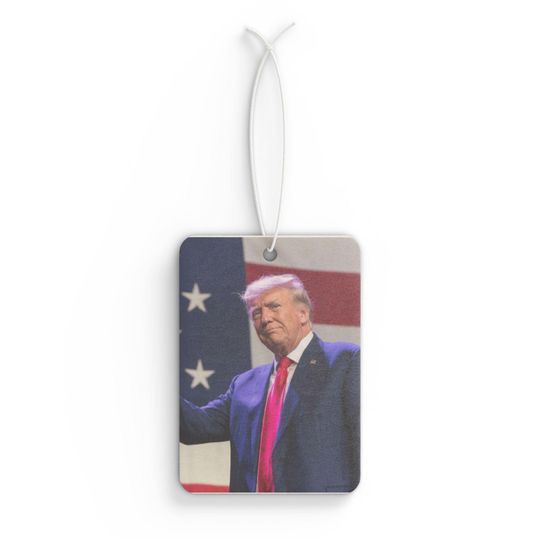 Discover Trump Patriotic Car Air Freshener, Trump Design Gift for Patriots