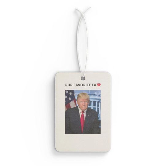 Discover Donald Trump Car Air Freshener - Political Statement Auto Fragrance, Novelty Gift