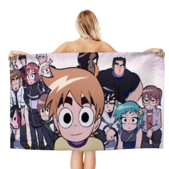 Discover Scott Pilgrim Gifts Beach Towel for Women Girl Or Boys Birthday