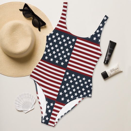 Discover Fourth of July One-Piece Swimsuit