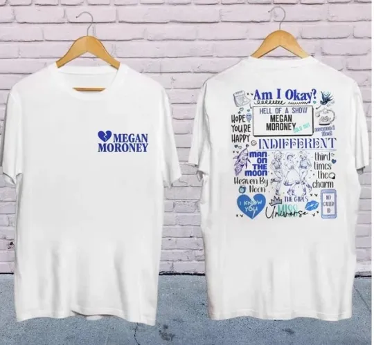 Discover Megan Moroney Am I Okay T-shirt, Megan Moroney 2025 Tour