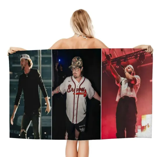 Discover Bailey Zimmerman Gifts Beach Towel for Women Girl Or Boy Birthday