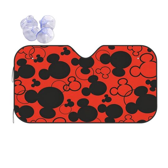 Discover Mickeyy mouse Minniee Car Sun Shade, Disneyyy Fan Gift