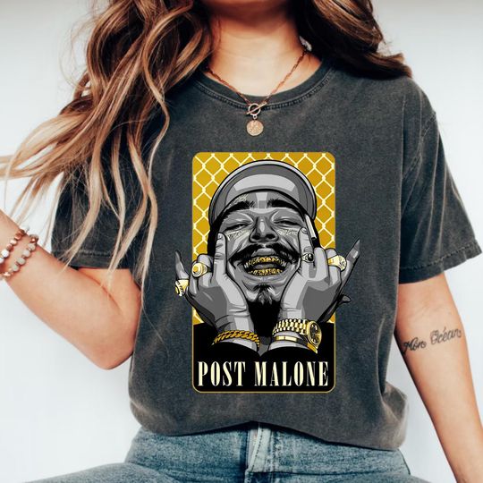 Discover Post Malone Post Malone Tour  Posty 2025 Tour, Jelly Roll, Jelly Roll Tour, Posty Tour shirts