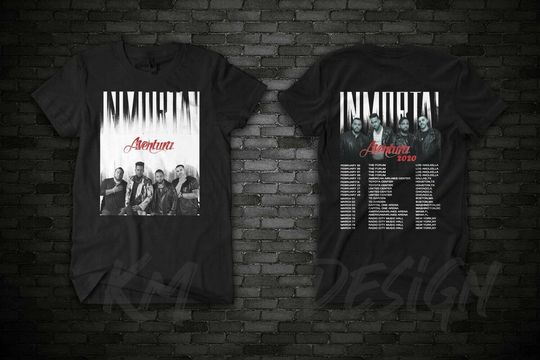 Discover Aventura Inmortal 2020 Tour Tee Aventura T Shirt