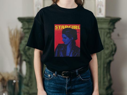 Discover Weeknds Lana Del Rey Stargirl Starboy Tee Shirt, Weeknds Tour Merch