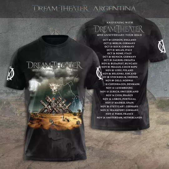 Discover !!!Dream Theater Parasomnia New Album Cover Art Unisex T-Shirt 2025