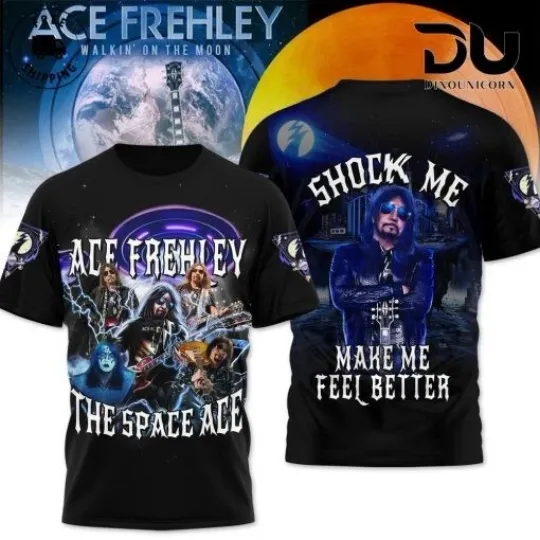 Discover Ace Frehley The Space Ace 3D T-Shirt