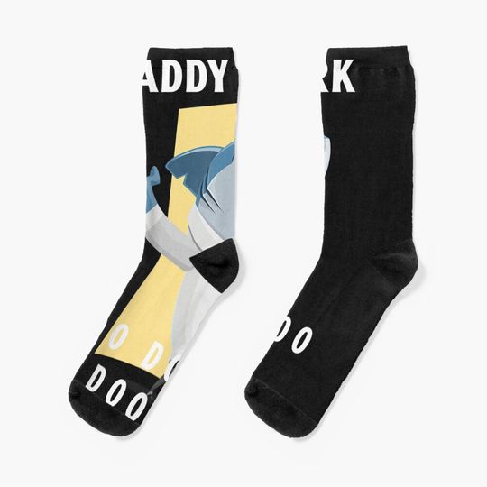 Discover Mens Daddy Shark Doo Doo Doo Socks