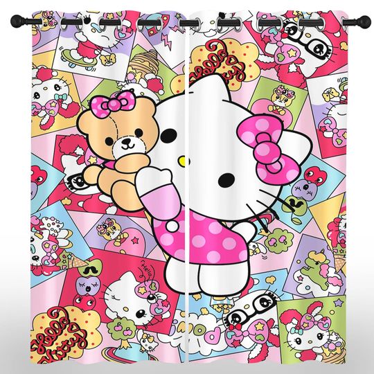 Discover Cute Cartoon Window Curtains