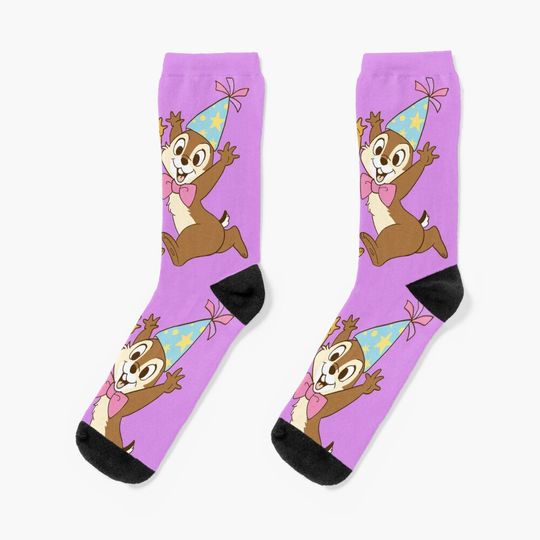 Discover Chipp and Dalee party Socks