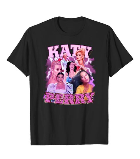 Discover Retro Katy Perry Tee  The Lifetime Tour Aesthetic Shirt