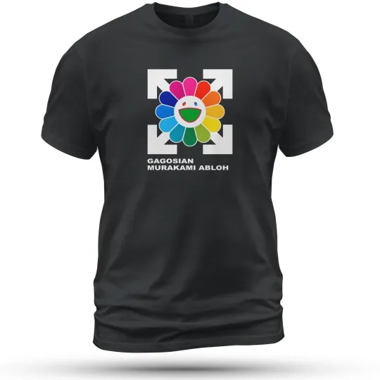 Discover Murakami Abloh Logo T-Shirt